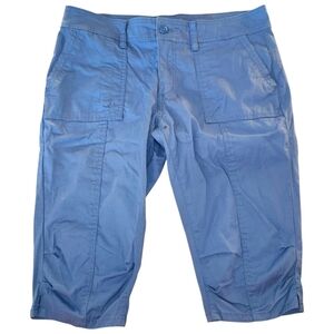 Prana Blue Adira Knickers Hiking Shorts. Sz. 12